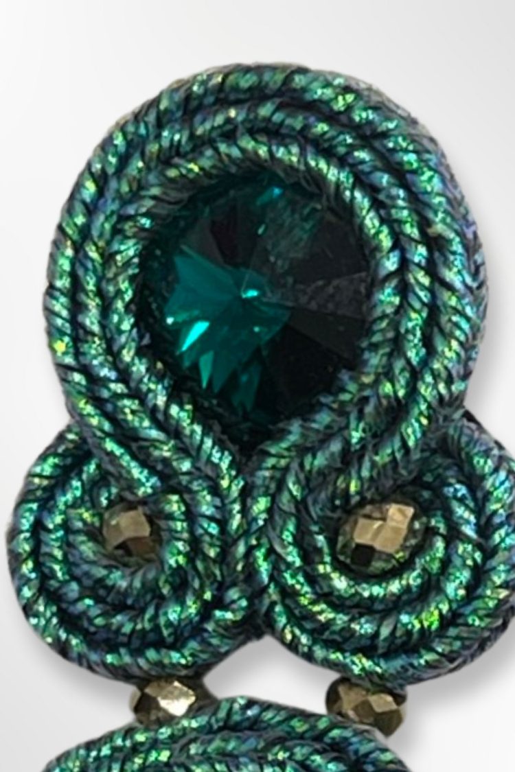 Emerald Earrings-My Boutique