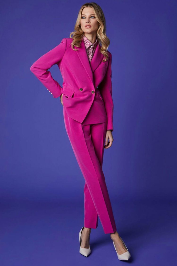 Fuchsia Women's Suit Set-My Boutique