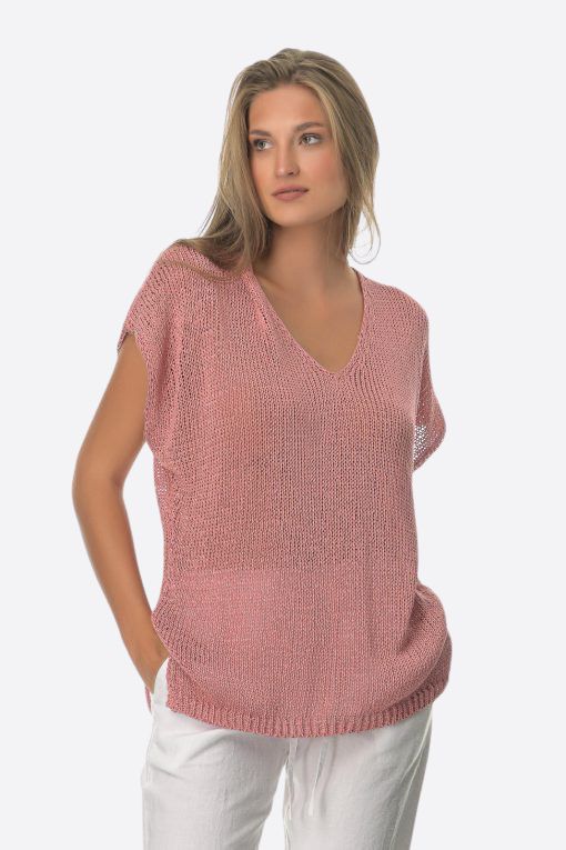 Μπλούζα Γυναικεία V Sweater-My Boutique