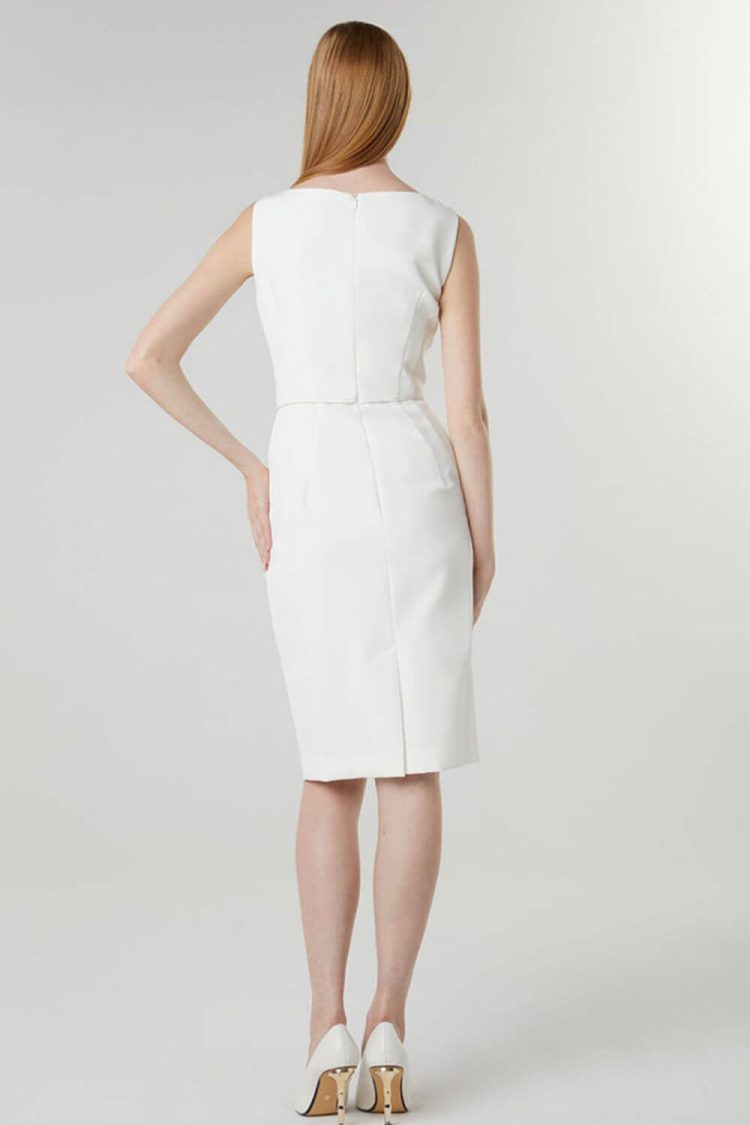 Φόρεμα Εφαρμοστό Ελαστικό Κρεπ-My Boutique