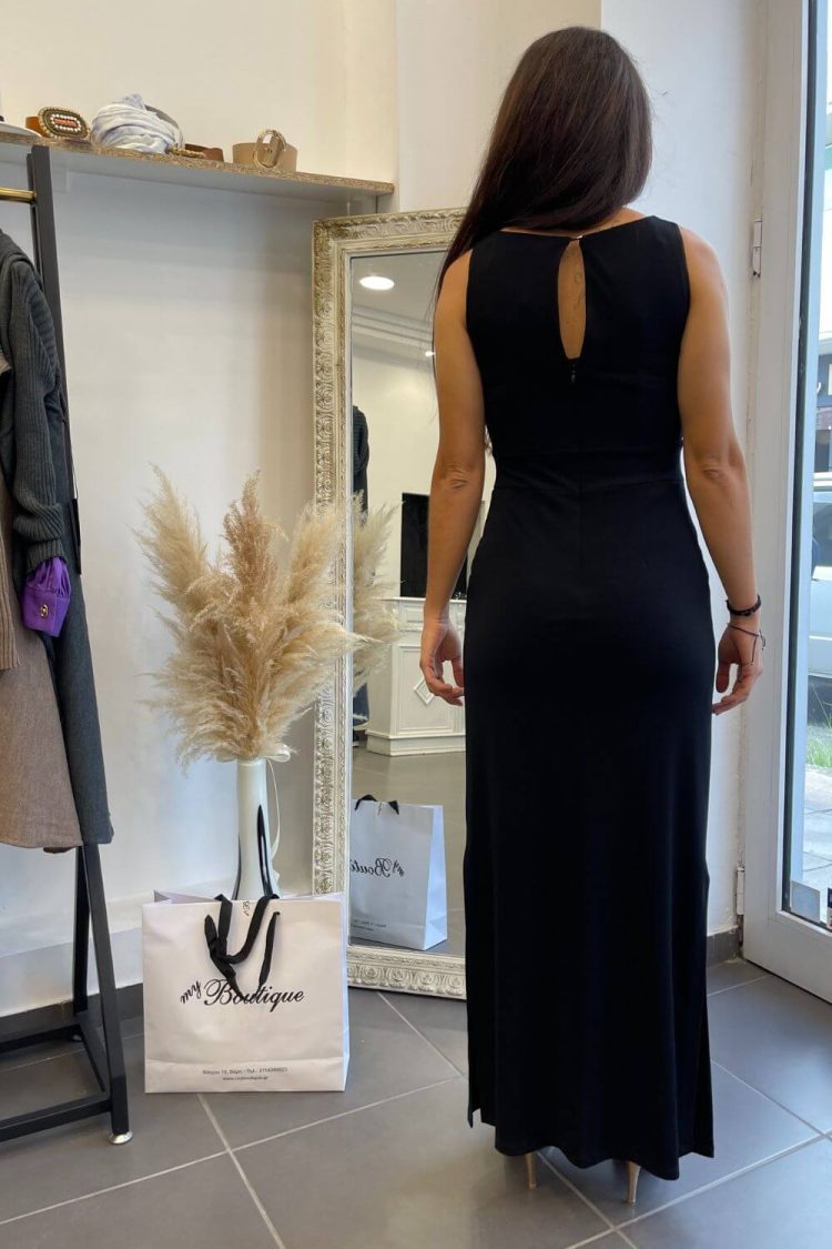 Φόρεμα Maxi Μαύρο-My Boutique