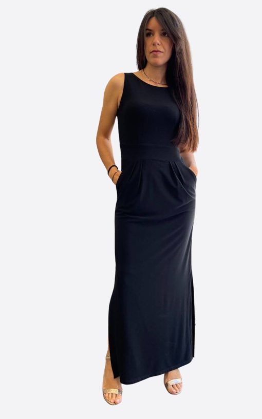 Black Maxi Dress-My Boutique