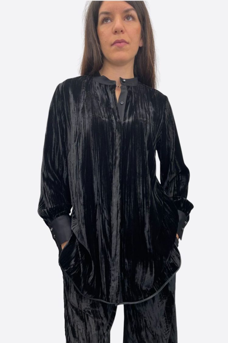 Women's Blouse In Black Color-My Boutique