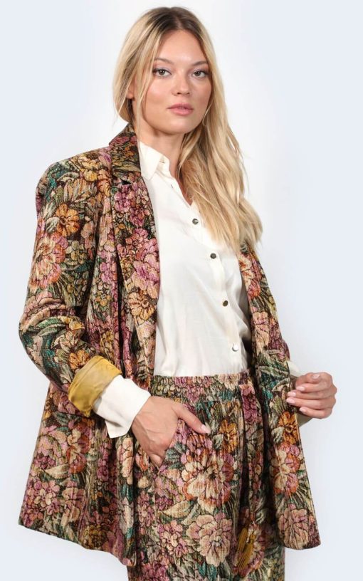 Women's Printed Jacket-My Boutique