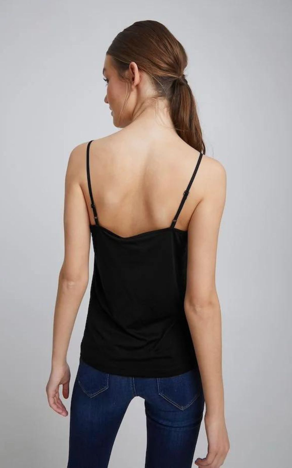 Μπλούζα Γυναικεία Τοπ Casual Fit Μαύρη-My Boutique