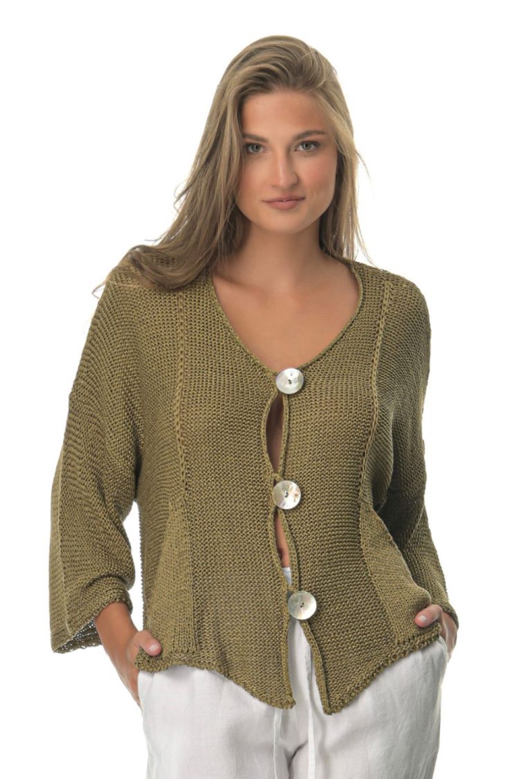 Olive-My Boutique Women's Knitted Cardigan
