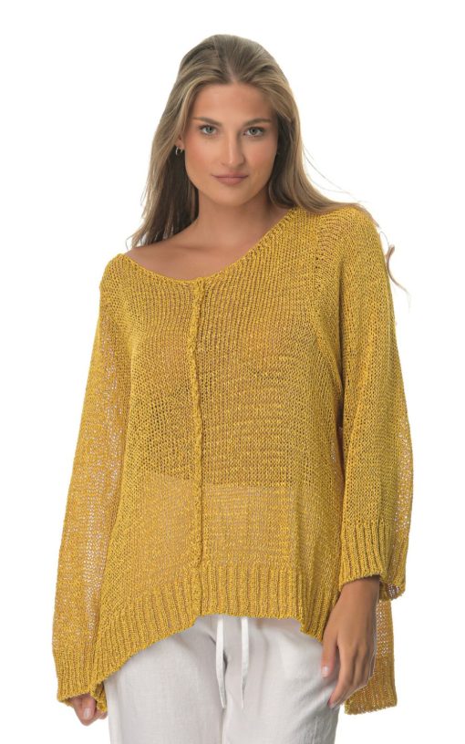 Mustard Women's Sweater-My Boutique