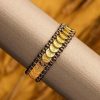 Women's Bracelet With Gold Fringe-My Boutique