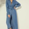 Πουκαμίσα Γυναικεία-Φόρεμα Σεμιζιέ Ίντιγκο-My Boutique