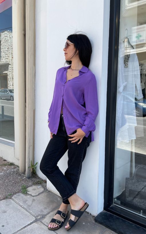 Purple Women's Shirt-My Boutique