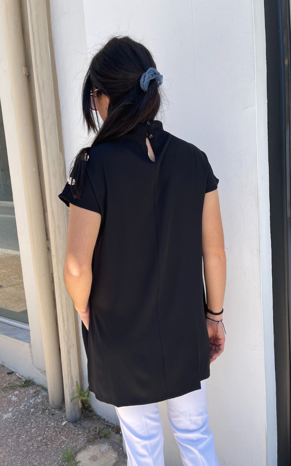 Μπλούζα Γυναικεία-Φόρεμα Black-My Boutique