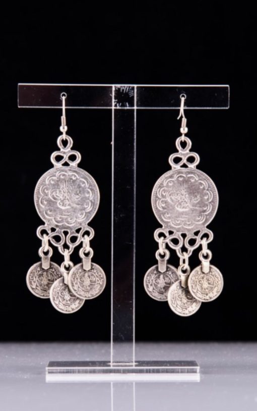 Silver Plated Earrings A896-My Boutique