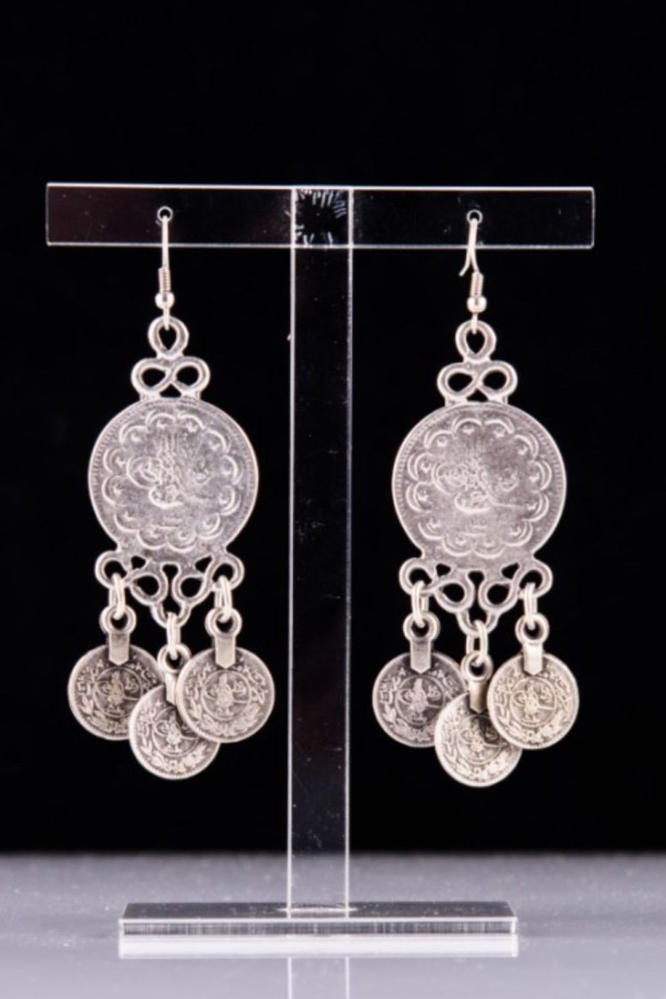 Silver Plated Earrings A896-My Boutique