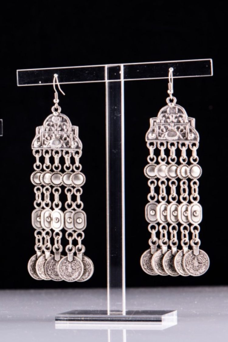 Silver Plated Earrings A897-My Boutique