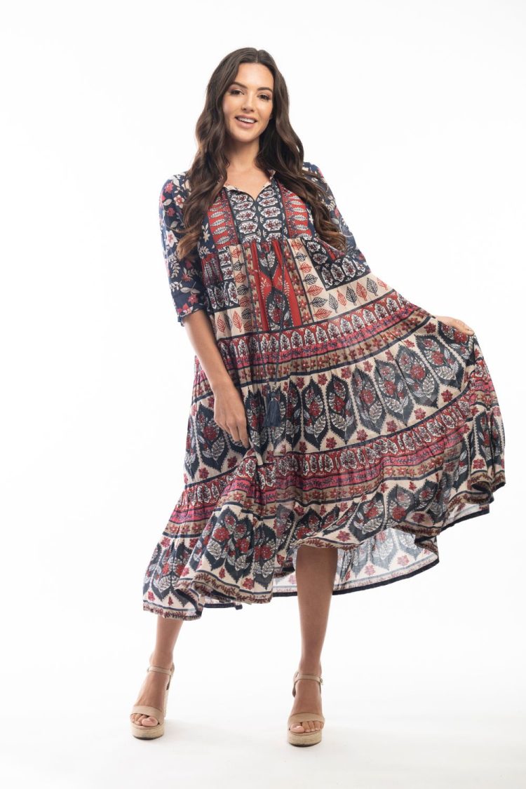 Φόρεμα Με Print Petra-My Boutique