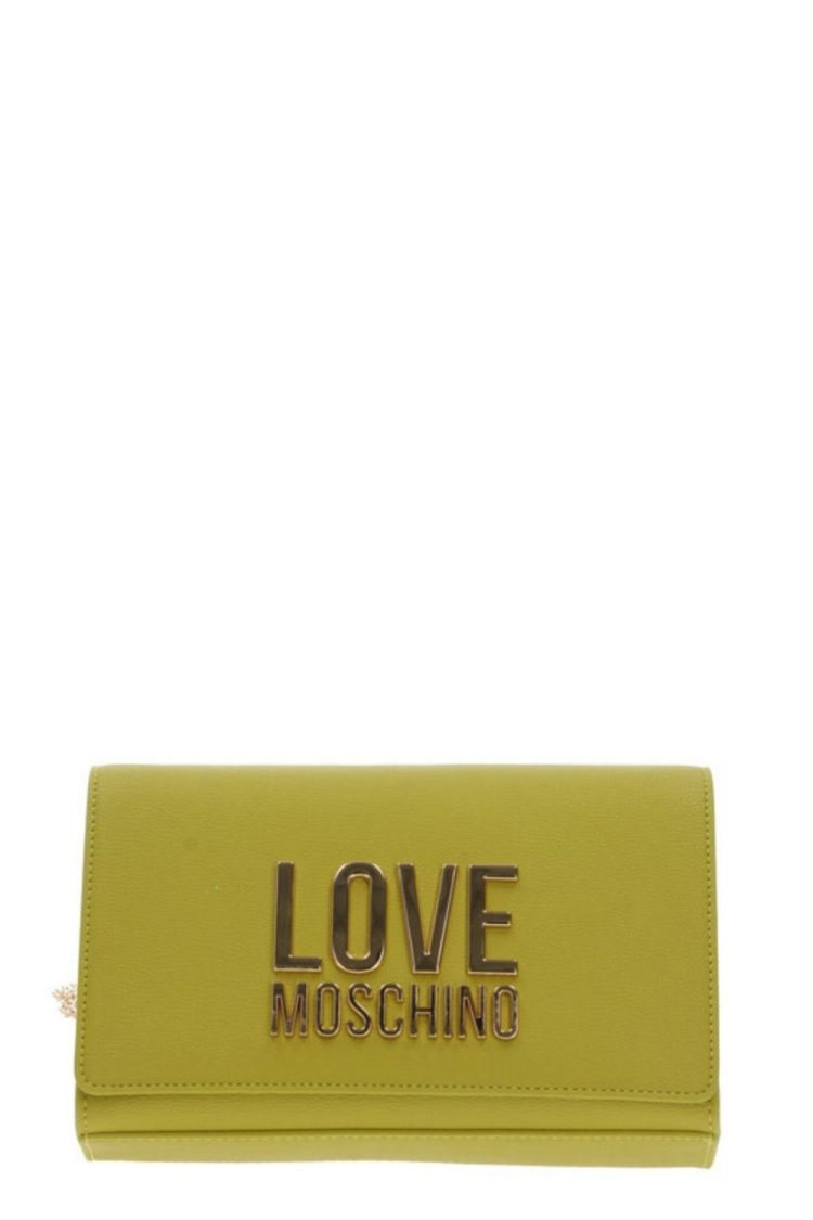 Τσάντα Γυναικεία Ώμου Φάκελος Love Moschino JC4127-404 Lime-My Boutique
