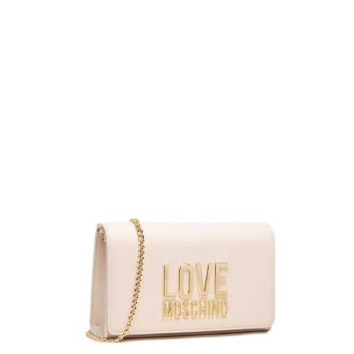 Love Moschino Envelope Women's Shoulder Bag JC4127-110 Ivory-My Boutique