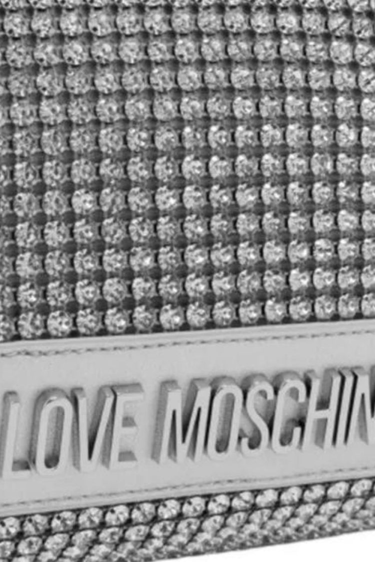 Τσάντα Γυναικεία Ώμου Love Moschino JC4045-90B-Silver-My Boutique