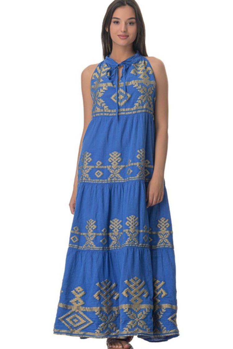 Naxos Dress Royal-Blue-My Boutique