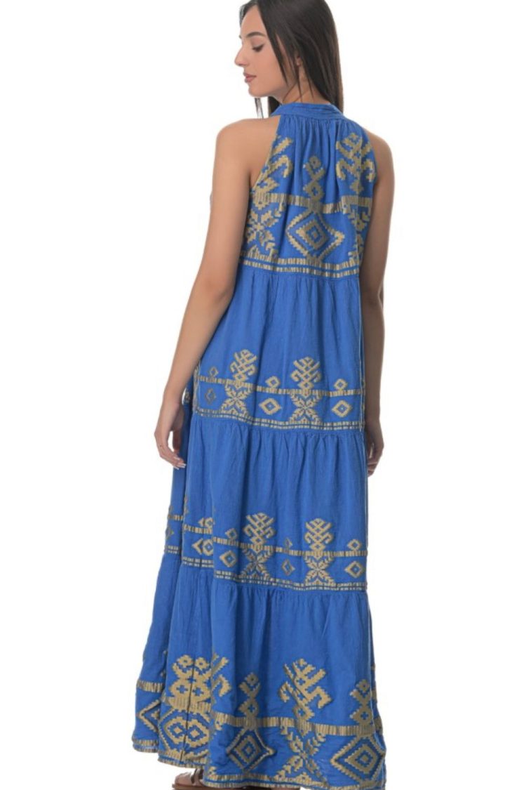 Naxos Dress Royal-Blue-My Boutique