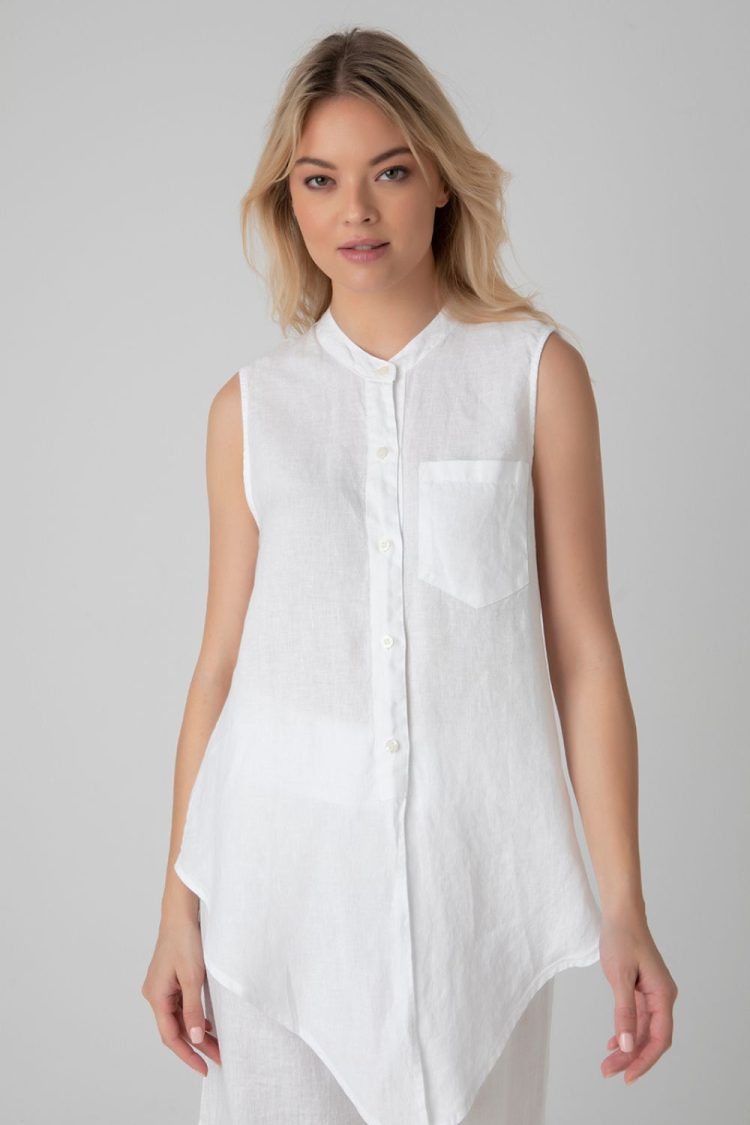 Shirt Women White-My Boutique