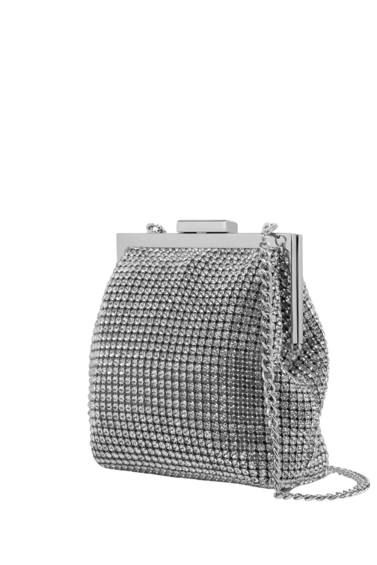 Love Moschino Women's Crossbody Bag JC4043-90A Silver-My Boutique