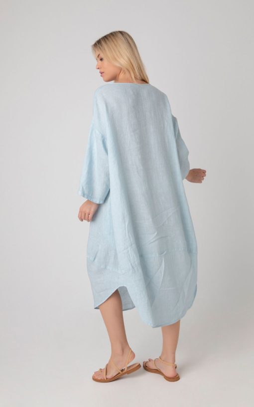Tulip Baby Blue Dress - My Boutique
