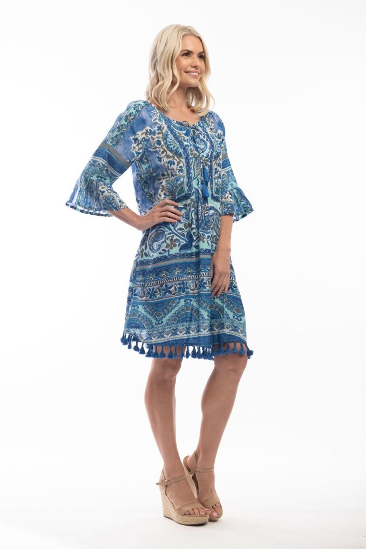 Matheran Blue Dress 6146-My Boutique