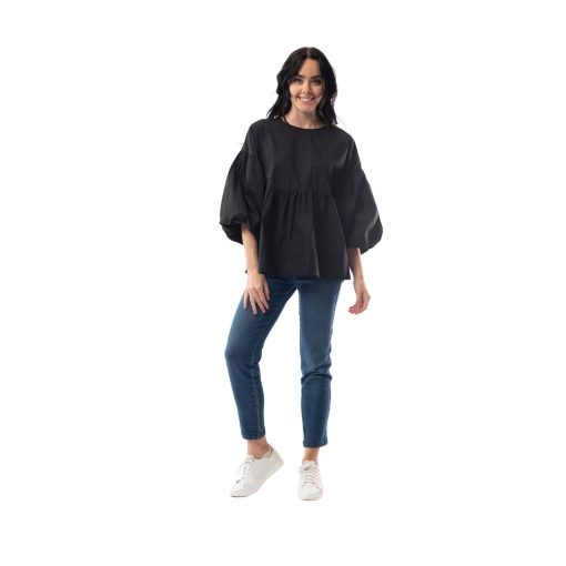 Women's Blouse with Puffy Sleeves Orientique 5206-My Boutique