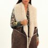 Women's Long Vest with Fur Tensione In-My Boutique