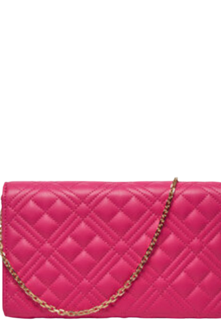 Love Moschino Women's Shoulder Bag JC4079PP0HLA0-604 Fuchsia-My Boutique