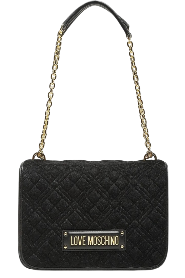 Women's Shoulder Bag Love Moschino JC4000PP1HLB1-00A Black-My Boutique