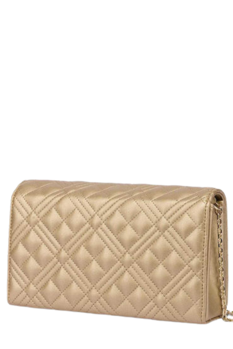 Love Moschino Women's Shoulder Bag JC4079PP1HLA0-901 Gold-My Boutique
