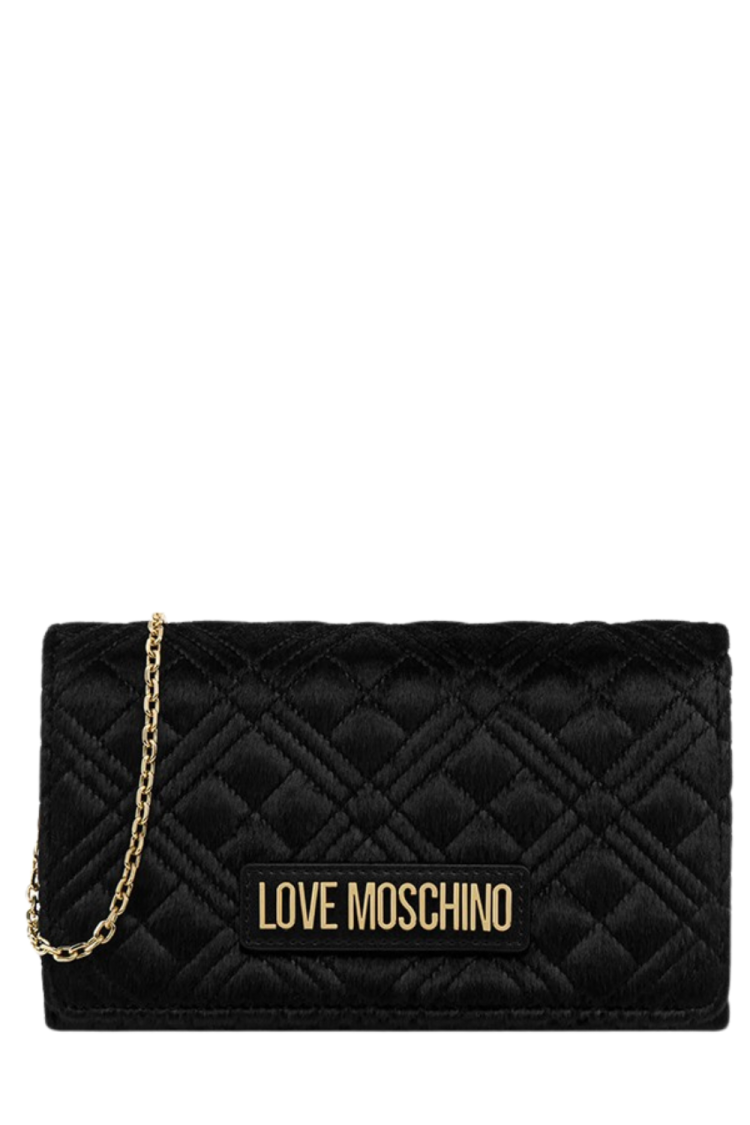 Τσάντα Γυναικεία Ώμου Love Moschino JC4079PP1HLB1-00A Black-My Boutique