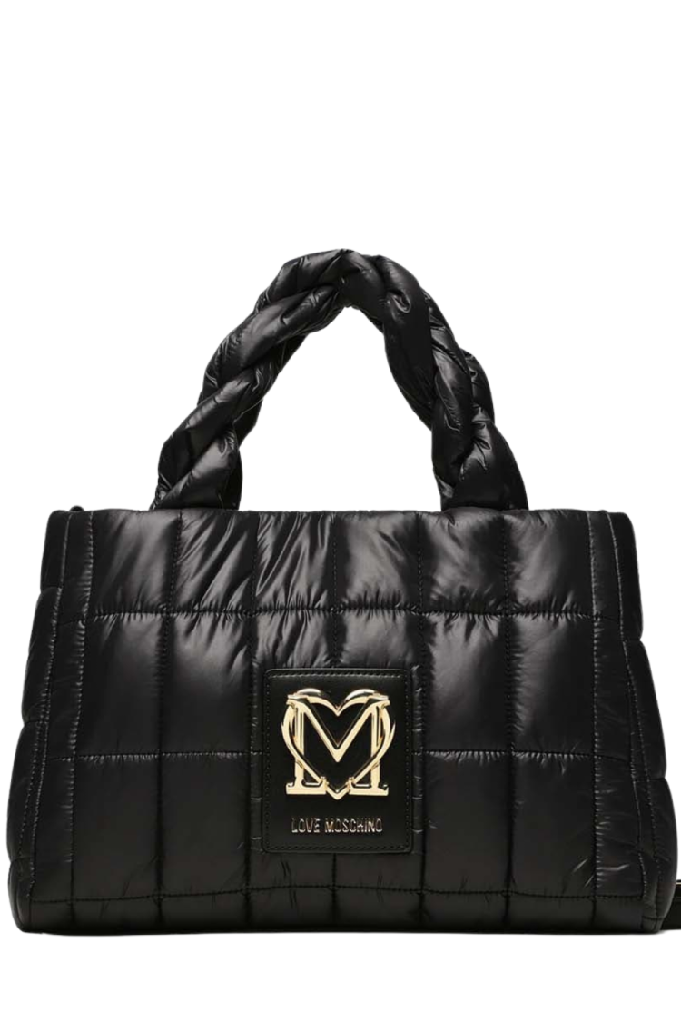 Women's Shoulder Bag Love Moschino JC4137PP1HLJ1-00A Black-My Boutique