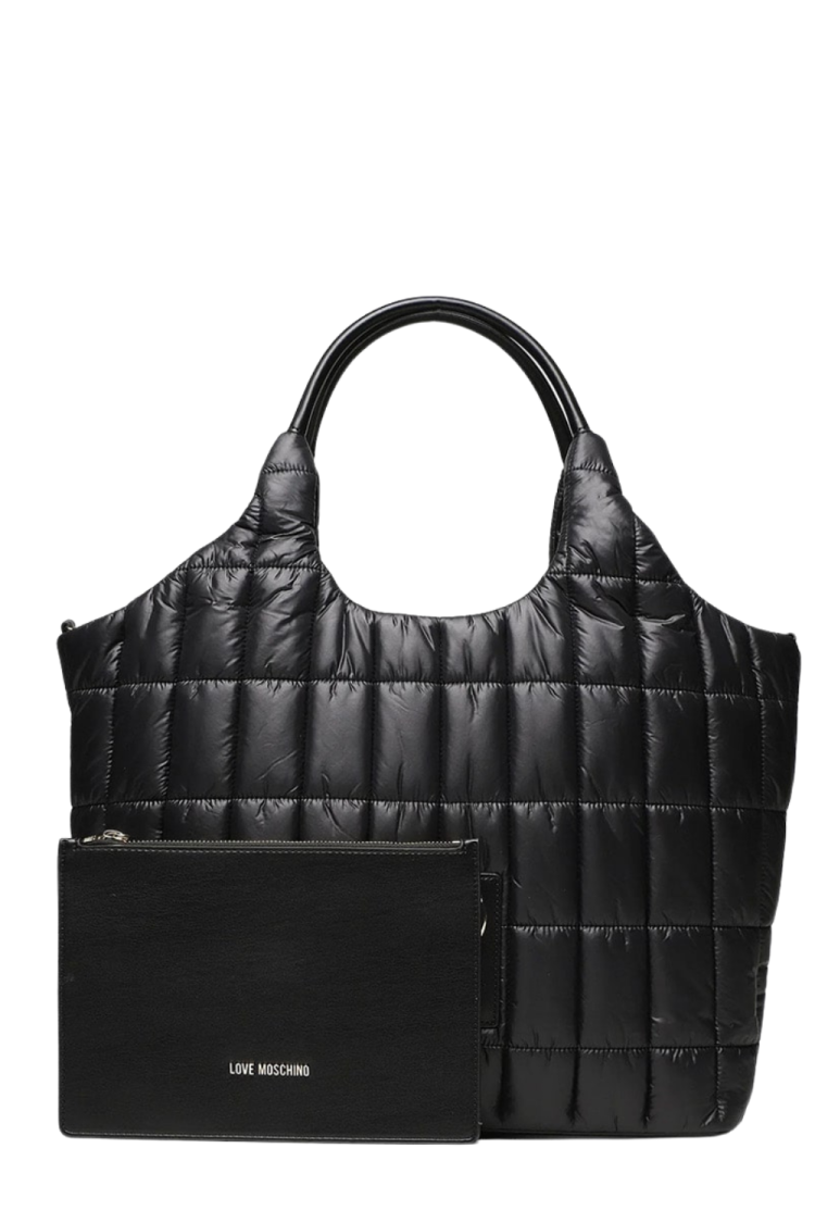 Women's Shoulder Bag Love Moschino JC4141PP1HLJ1-00A Black-My Boutique