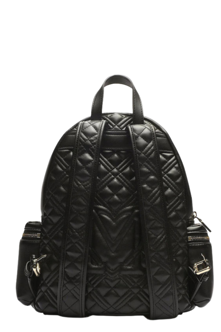Love Moschino Women's Backpack JC4162PP0HLA0 Black-My Boutique