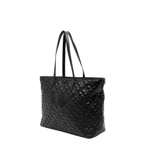 Women's Shoulder Bag Love Moschino JC4166PP0HLA0-00A Black Gun Galvanic-My Boutique