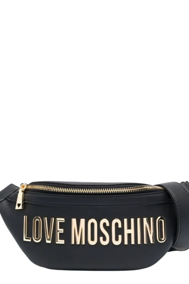 Love Moschino Women's Waist Bag JC4195PP0HKD0 Black-My Boutique