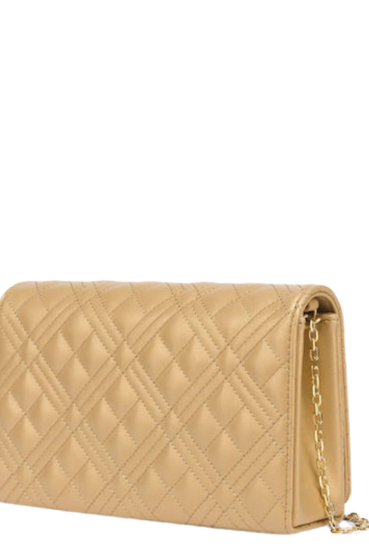 Love Moschino Women's Shoulder Bag JC4079PP0HLA0-90A Gold-My Boutique