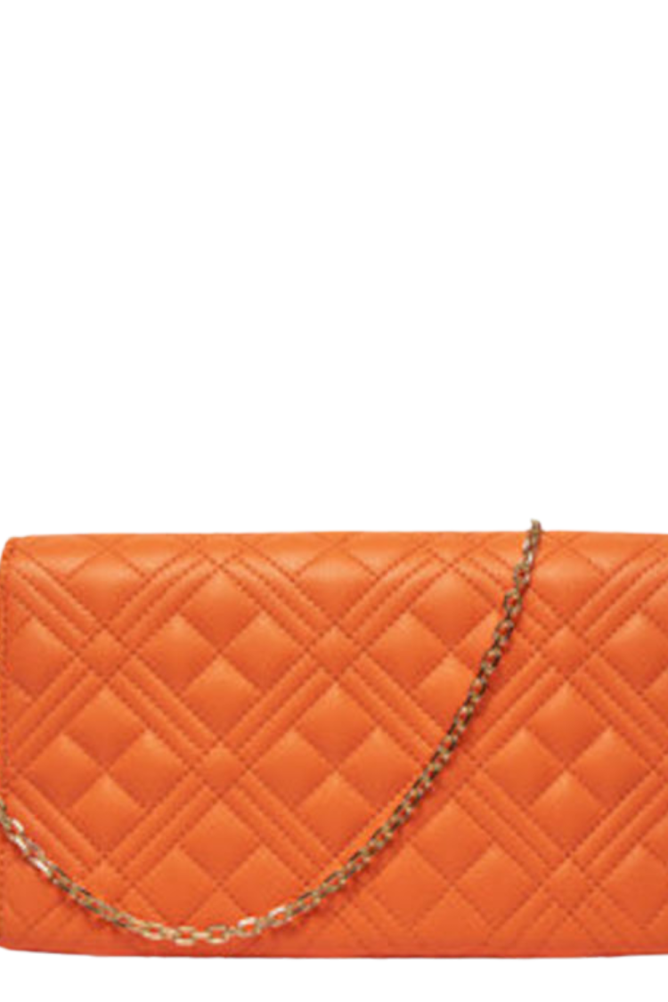 Love Moschino Women's Shoulder Bag JC4079PP0HLA0-453 Peach-My Boutique