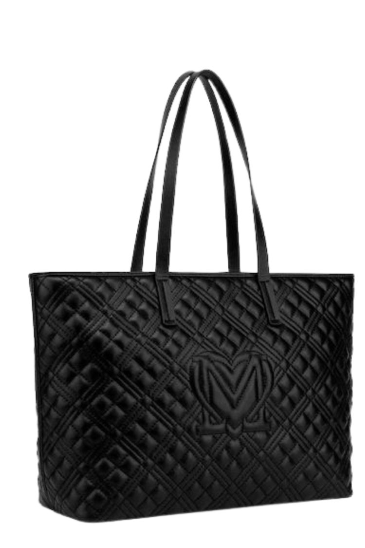 Love Moschino Women's Shoulder Bag JC4166PP0HLA0 Black-My Boutique