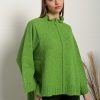 Women's Oversize Sweater Hot-Green John P.-My Boutique