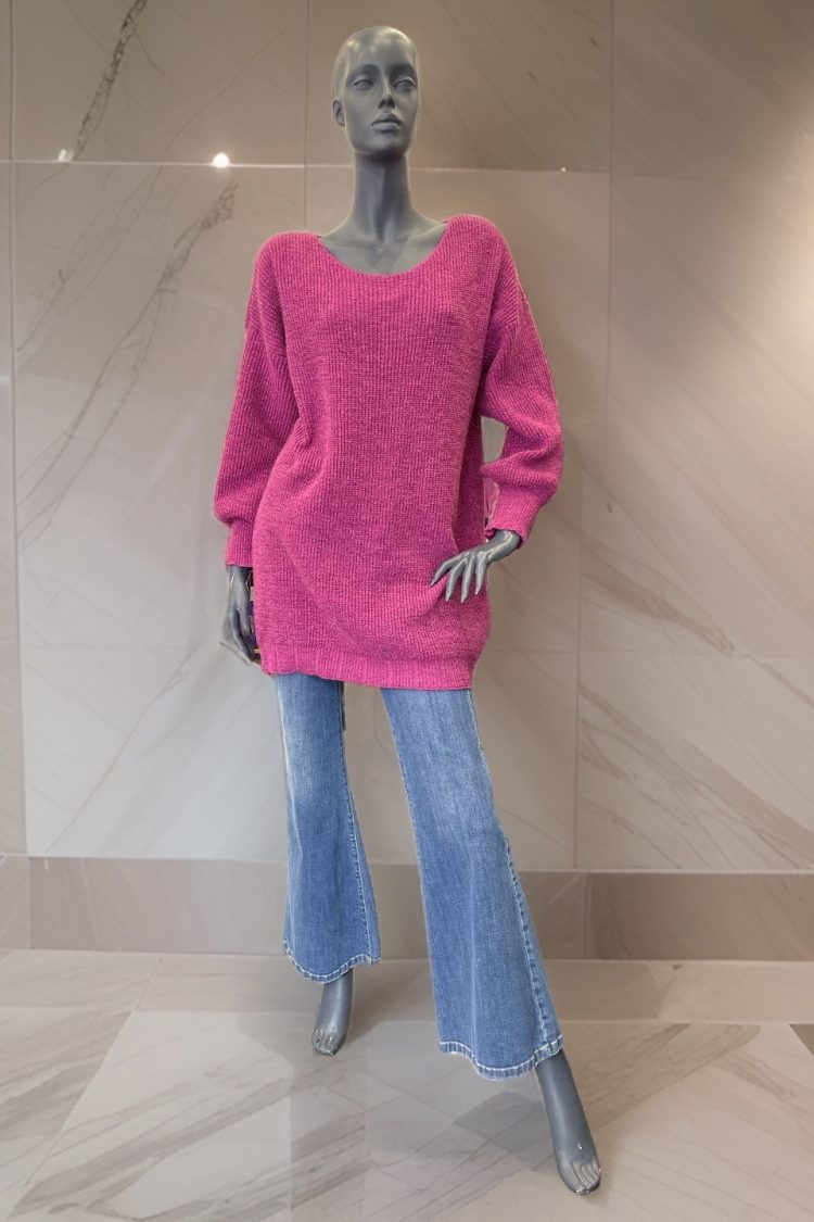 Fuchsia Women's Sweater-My Boutique
