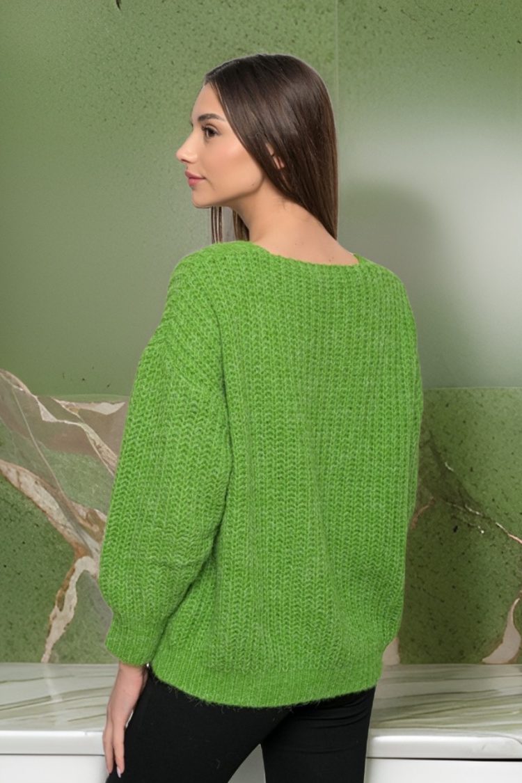 Sweater Women Green John P-My Boutique