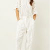 Women's Blouse with Souvenir Detail White-My Boutique