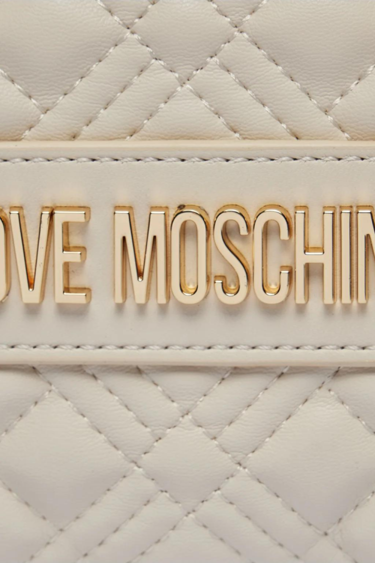 Τσάντα Γυναικεία Χειρός Love Moschino JC4010PP1ILA0-110 Μπεζ-My Boutique