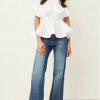 Μπλούζα Γυναικεία με Λεπτομέρεια στη Μέση Souvenir Λευκό-My Boutique
