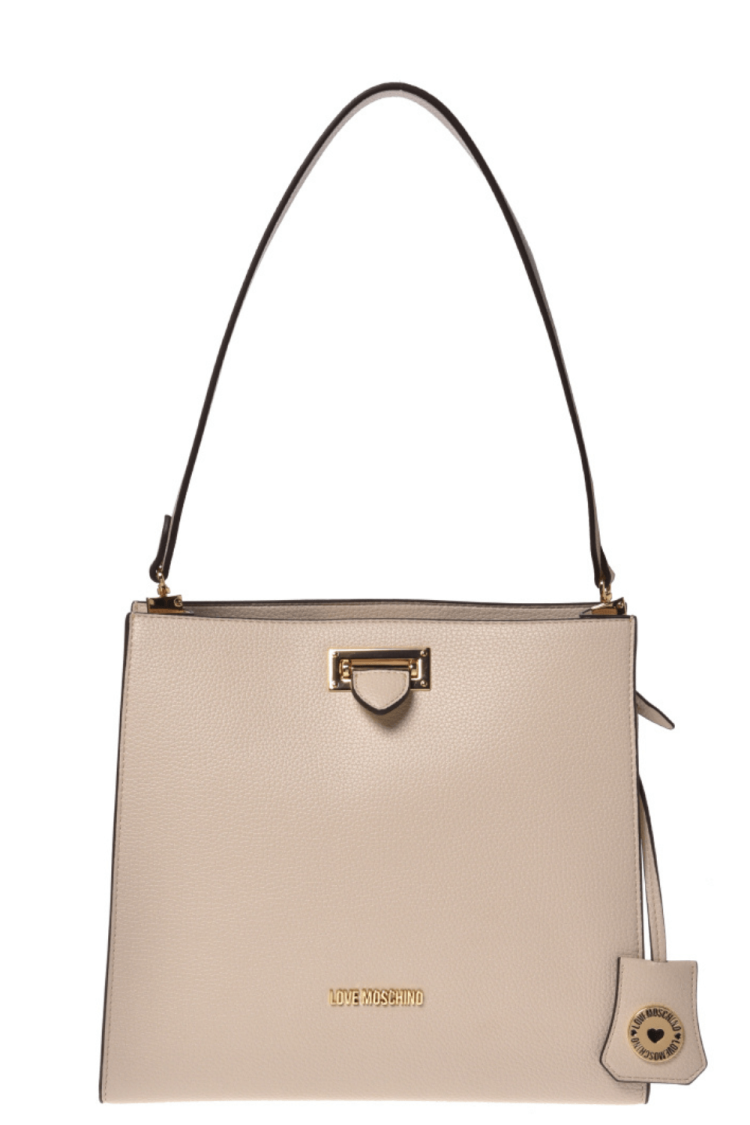 Women's Shoulder Bag Love Moschino JC4114PP1ILJ0-110 Beige-My Boutique