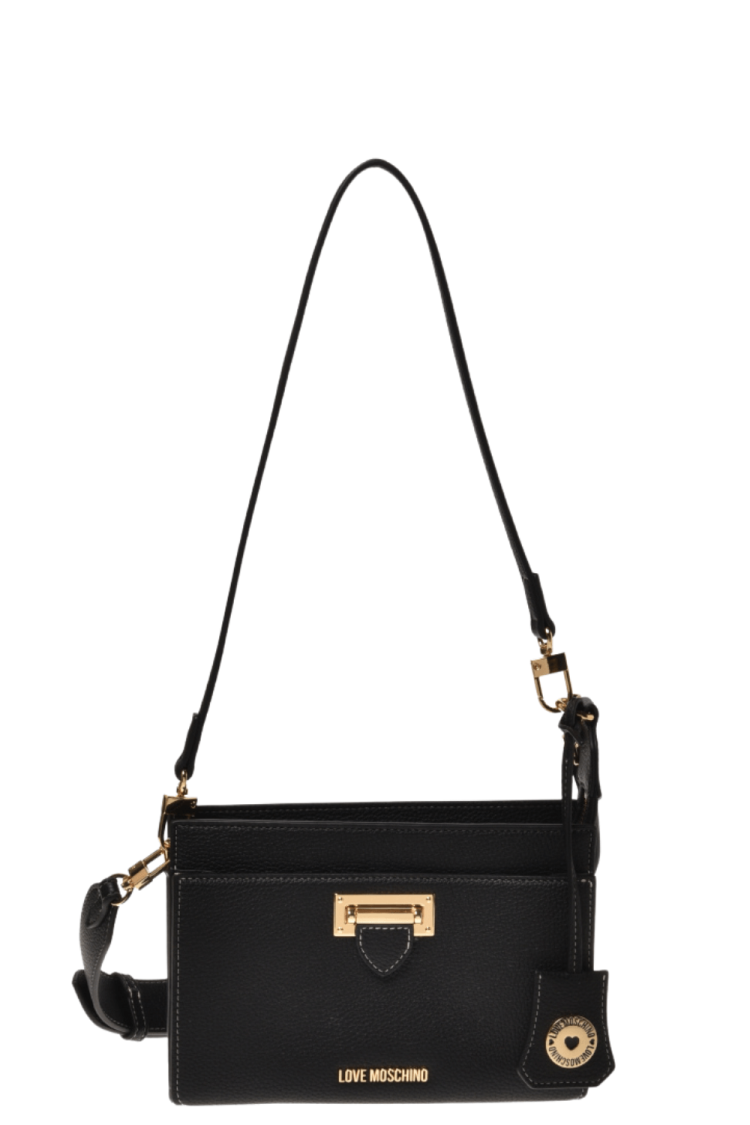 Women's Shoulder Bag Love Moschino JC4115PP1ILJ0-000 Black-My Boutique